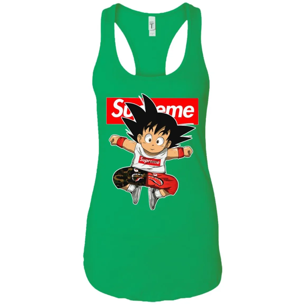 Supreme Dragon Ball Goku T-shirt Women Tank Top