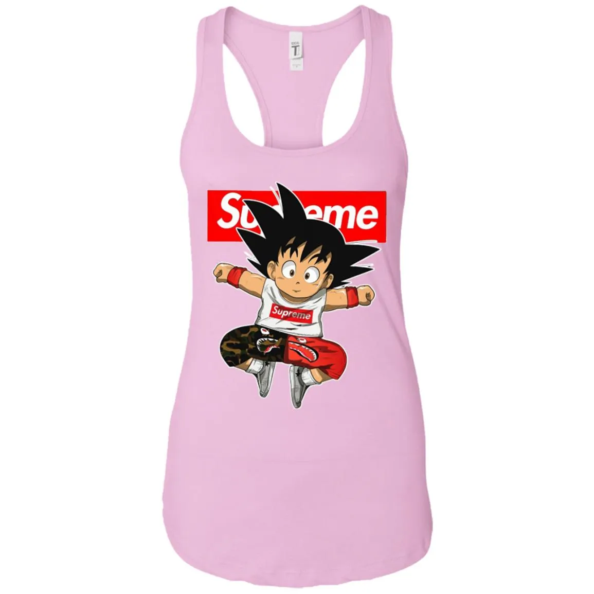 Supreme Dragon Ball Goku T-shirt Women Tank Top