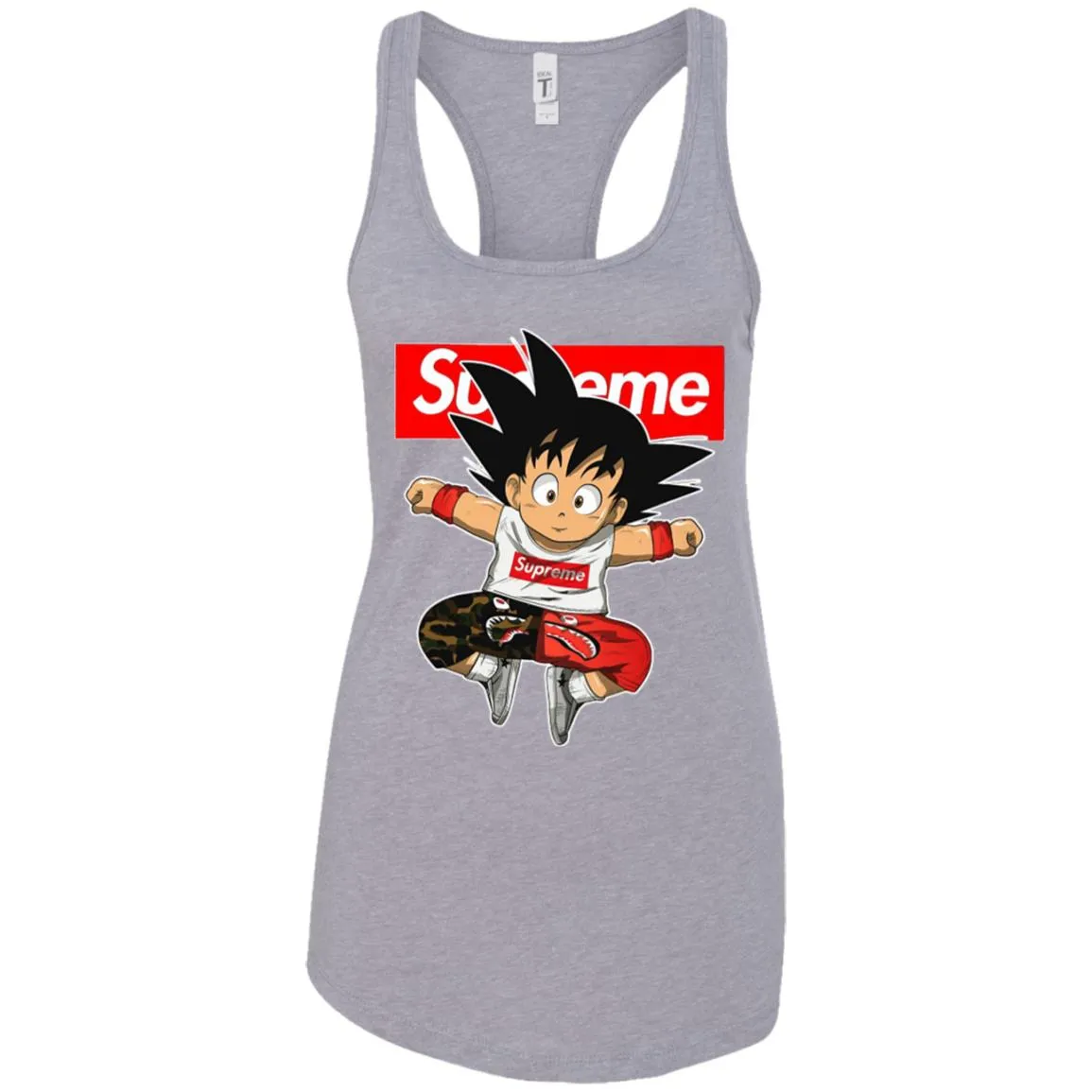 Supreme Dragon Ball Goku T-shirt Women Tank Top