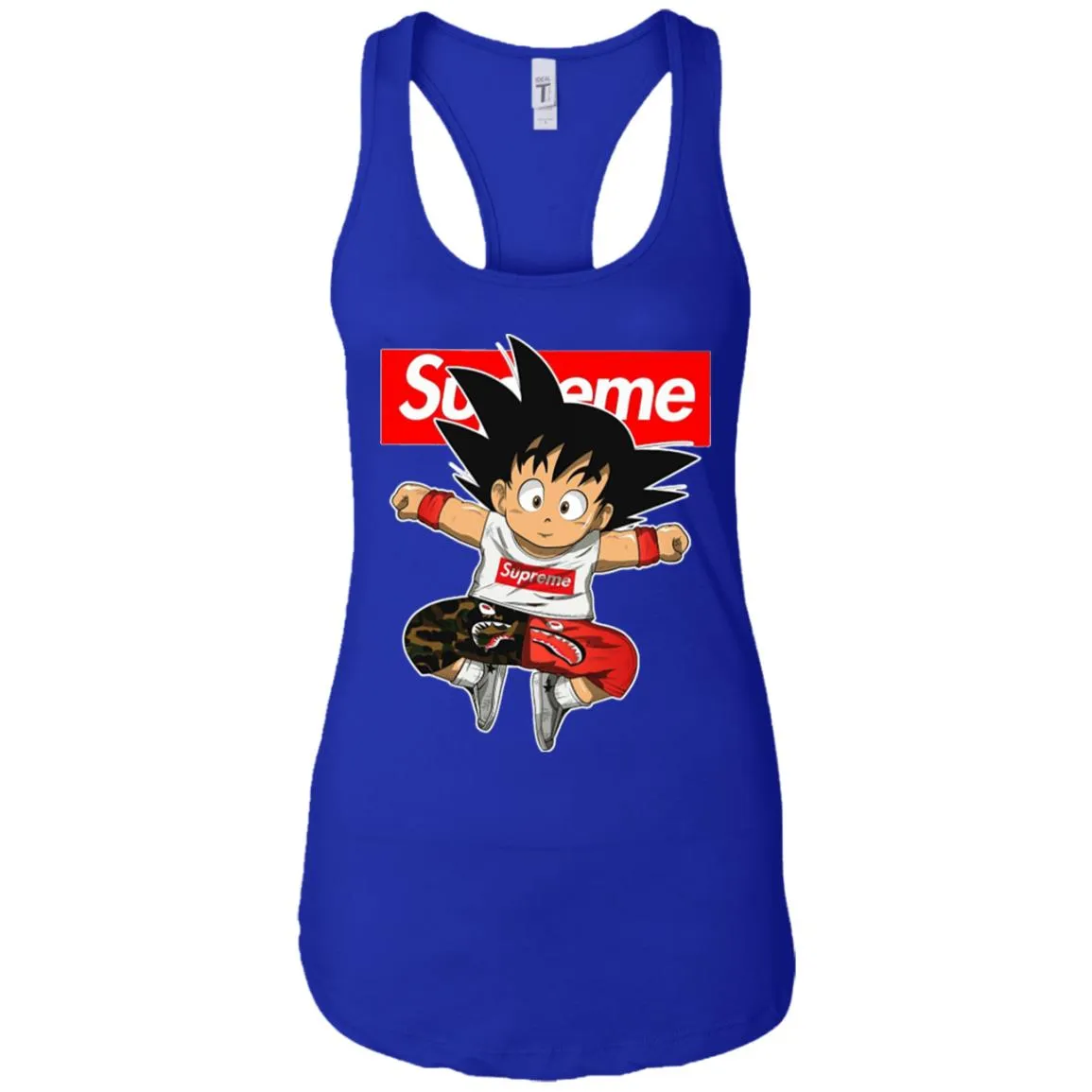 Supreme Dragon Ball Goku T-shirt Women Tank Top