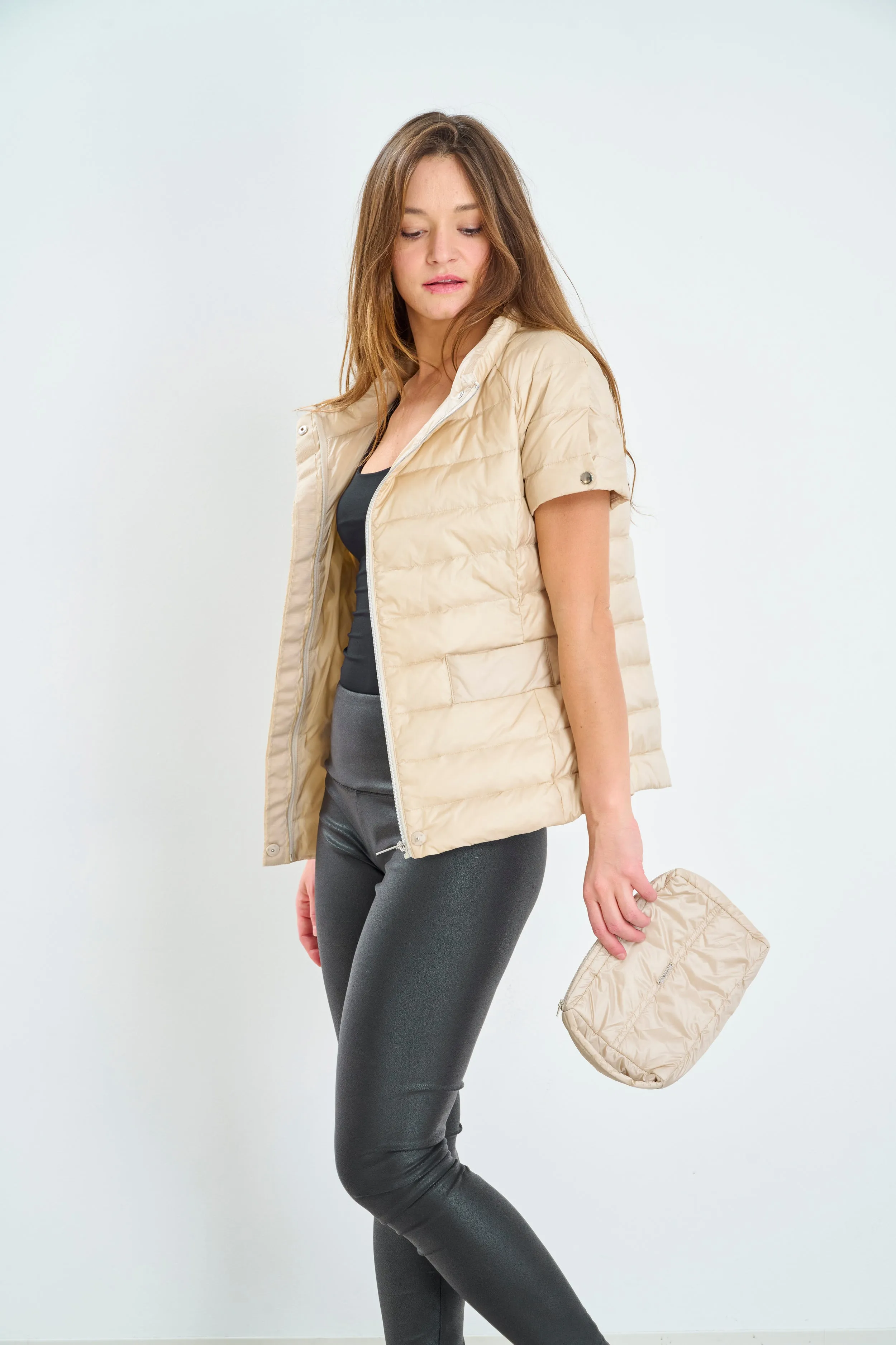 Tahoe Quilted Short Sleeve Jacket