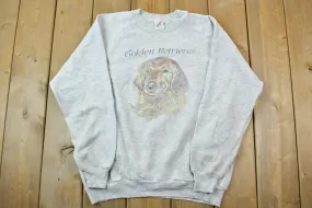 Vintage 1990s Golden Retriever Jerzeez Crewneck