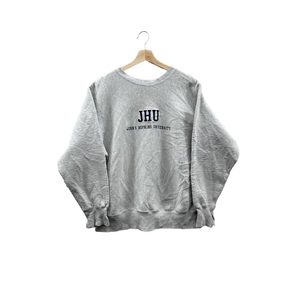 Vintage 1990's Johns Hopkins University Distressed College Crewneck