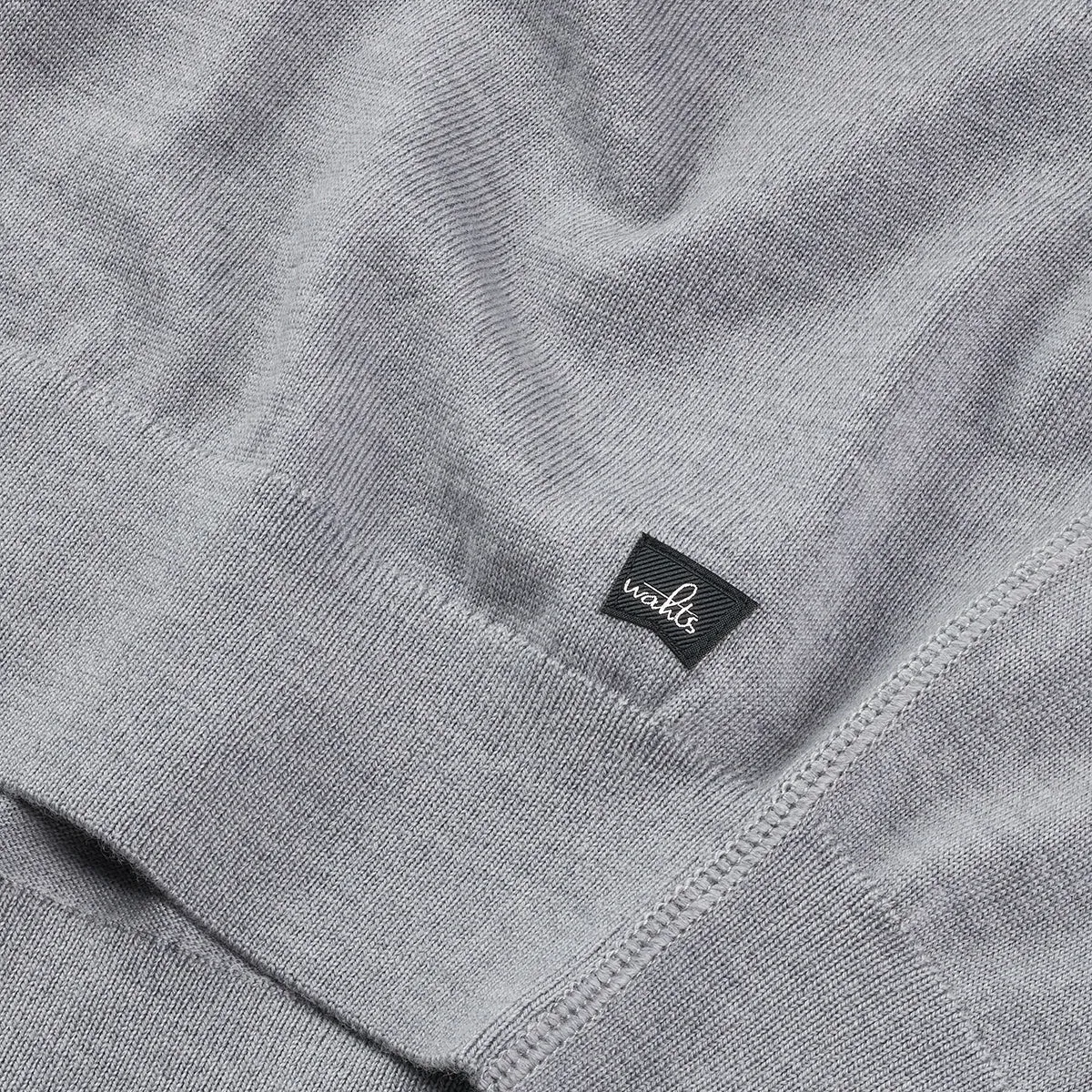 WAHTS Hall Polo Knit Light Grey