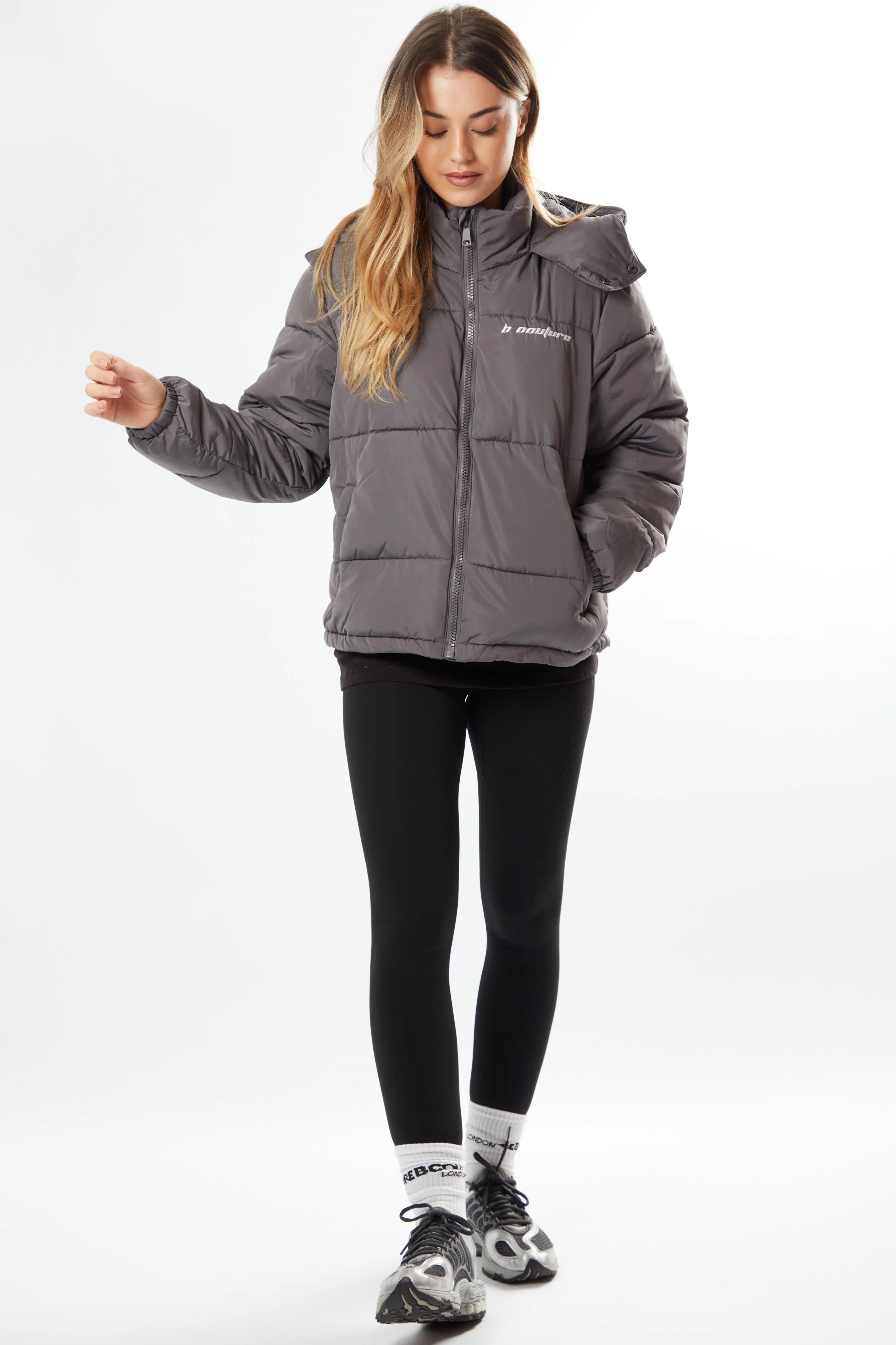 Welbeck Puffer Jacket - Dark Grey