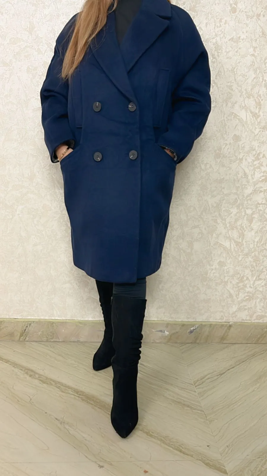 Winter long coat