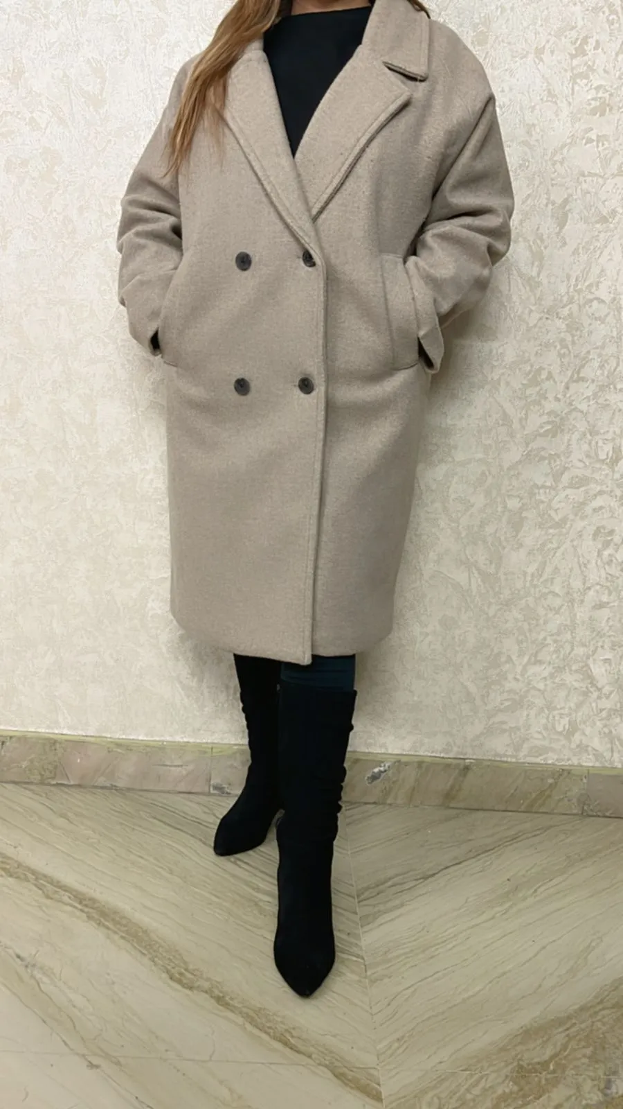 Winter long coat