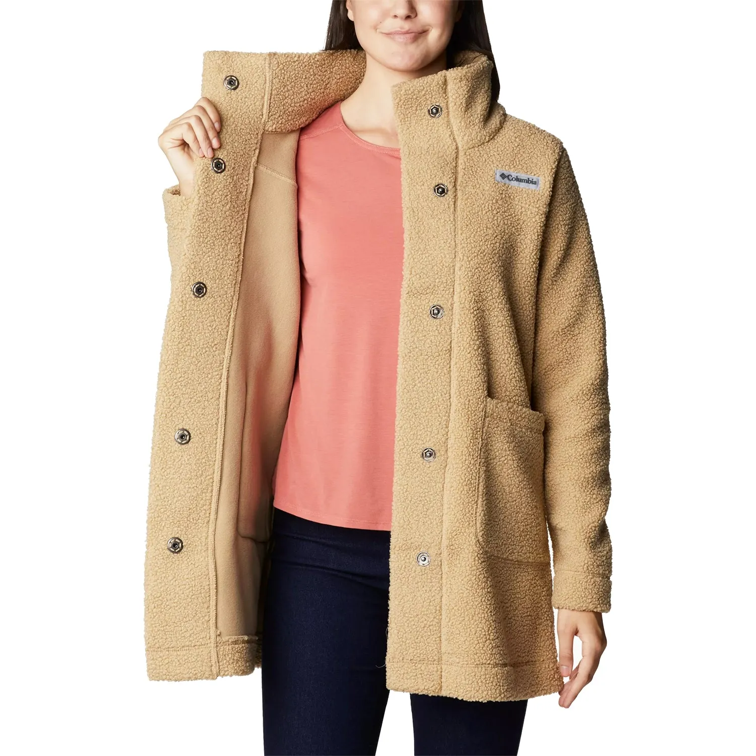 Women's Columbia Panorama Long Jacket Beach