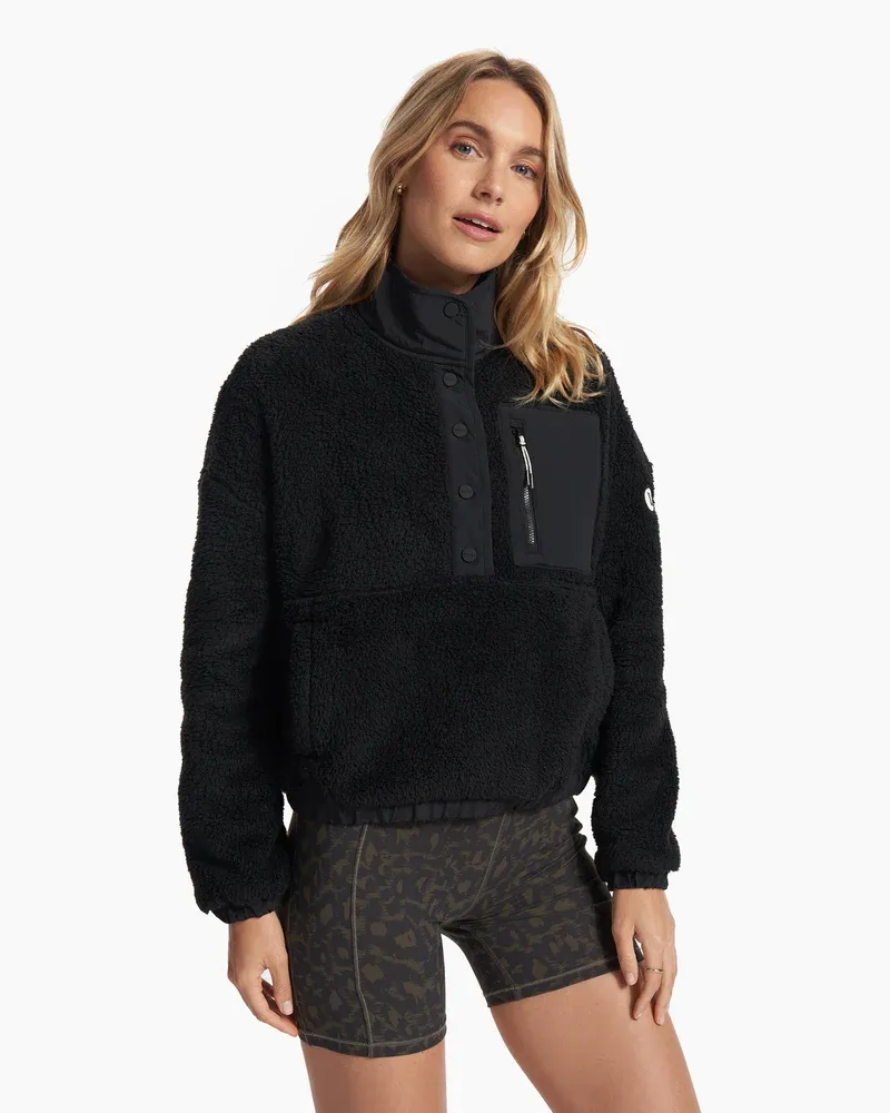 Women's Cozy Sherpa Popover Jacket