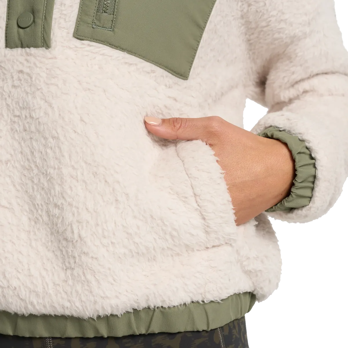 Women's Cozy Sherpa Popover