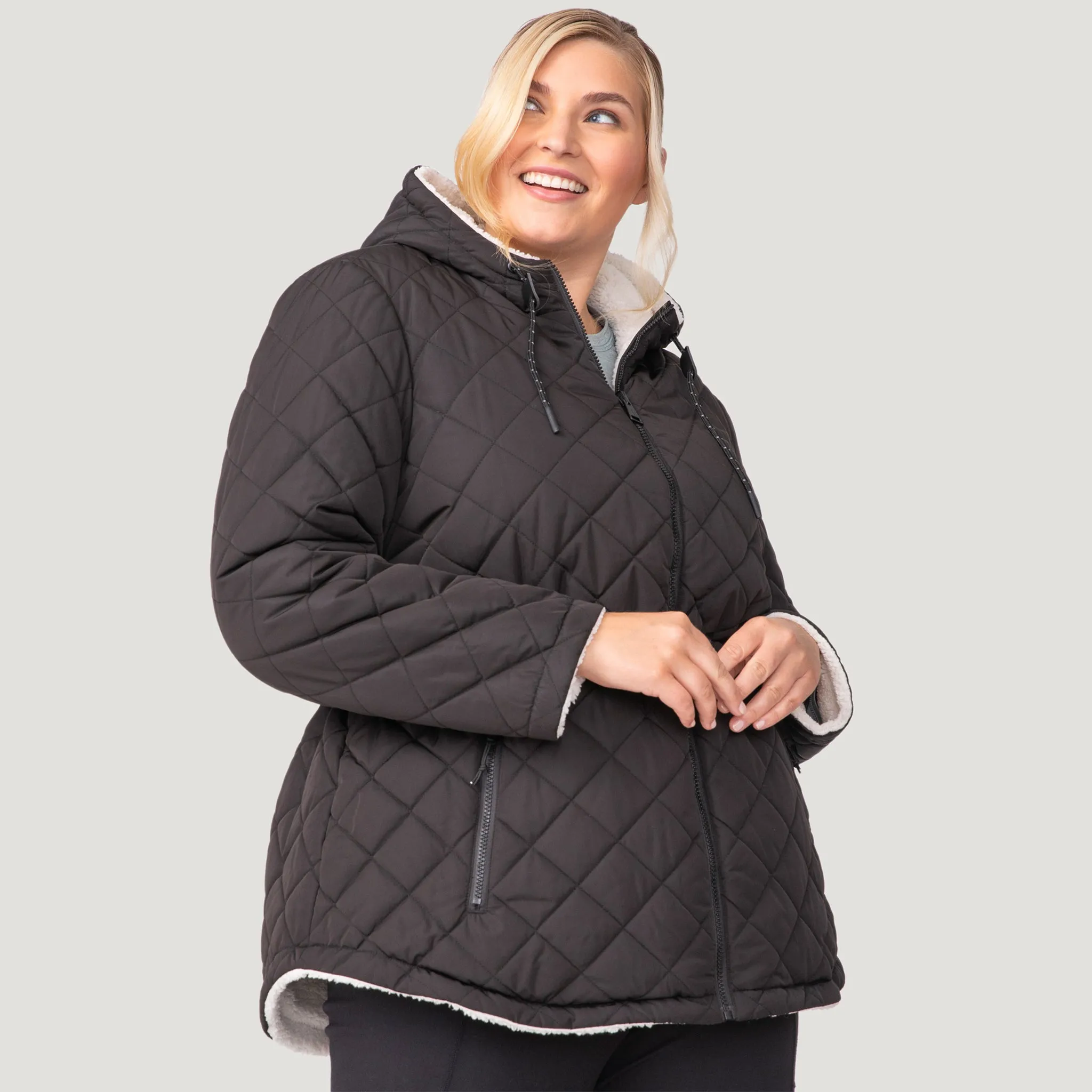 Women's Plus Size Switch It Up Cloud Lite Reversible Jacket