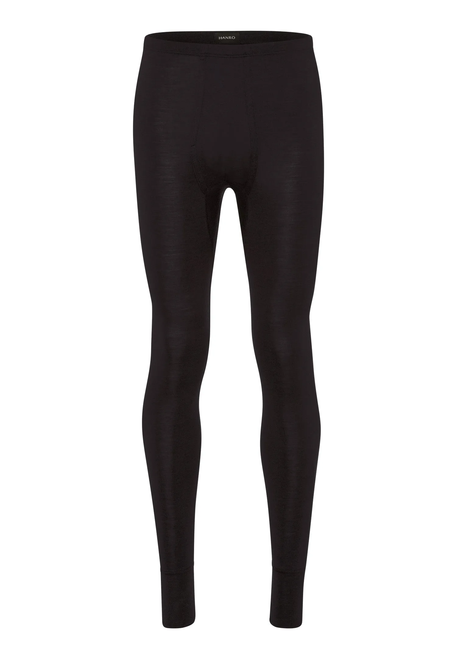 Woolen Silk M Wool and Silk Leggings | Anthrazit 73412-176