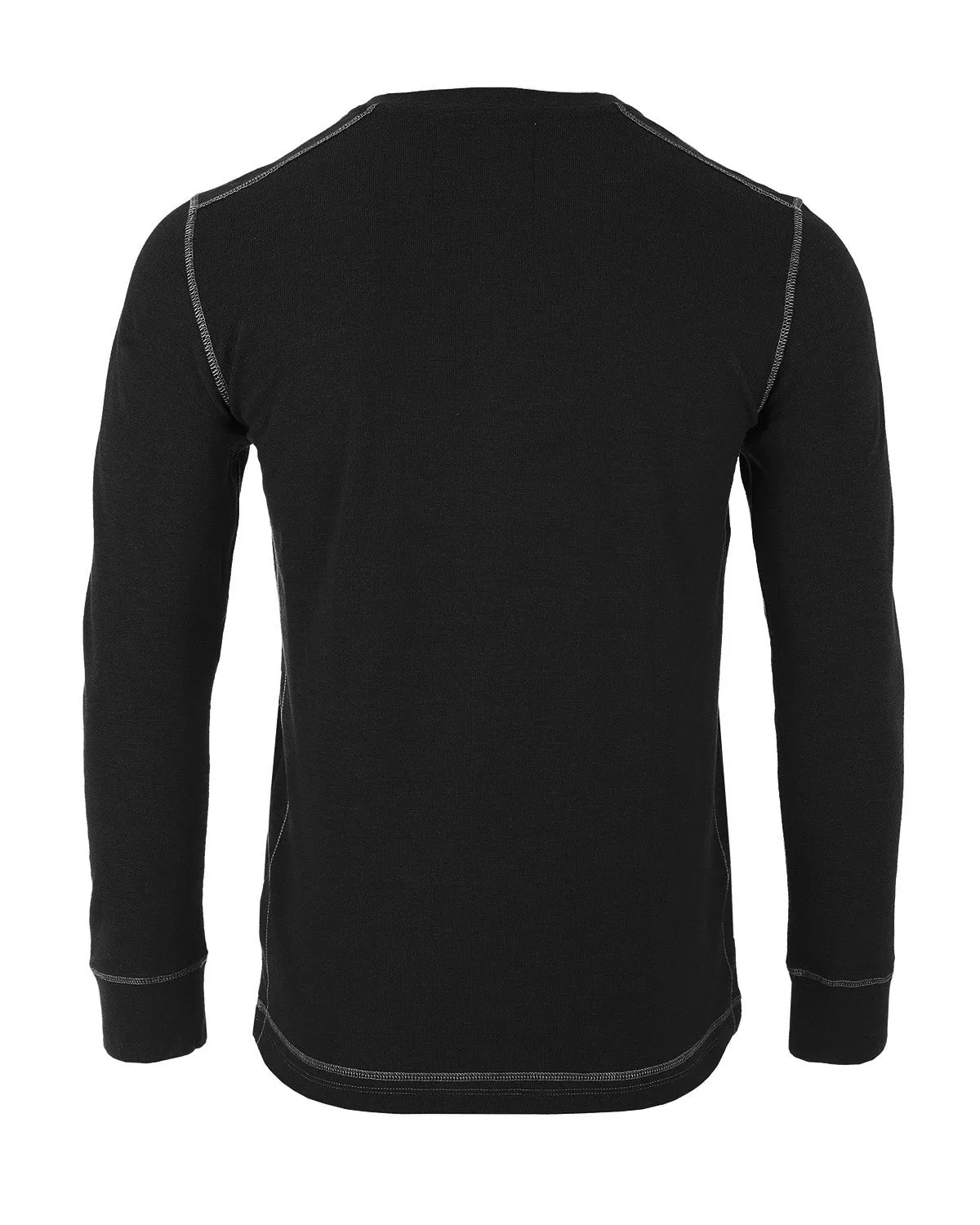 ZIMEGO Men's Casual Long Sleeve Lightweight Thermal Henley Essential Shirt